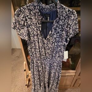 1. State Women's Floral Dress - Navy and White NWT